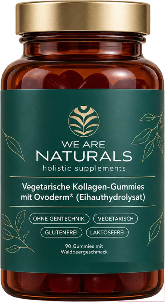 Vegetarische Kollagen-Gummies mit Ovoderm