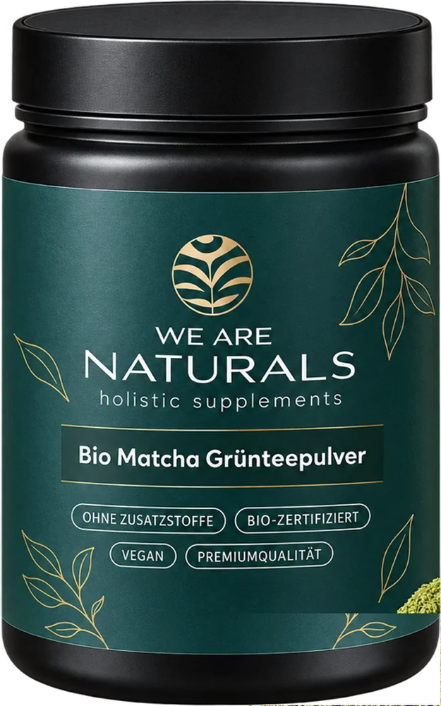 Bio Matcha Grünteepulver von We Are Naturals