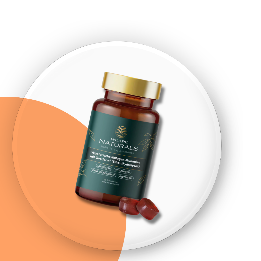 Vegetarische Kollagen-Gummies mit Ovoderm® (Eihauthydrolysat)