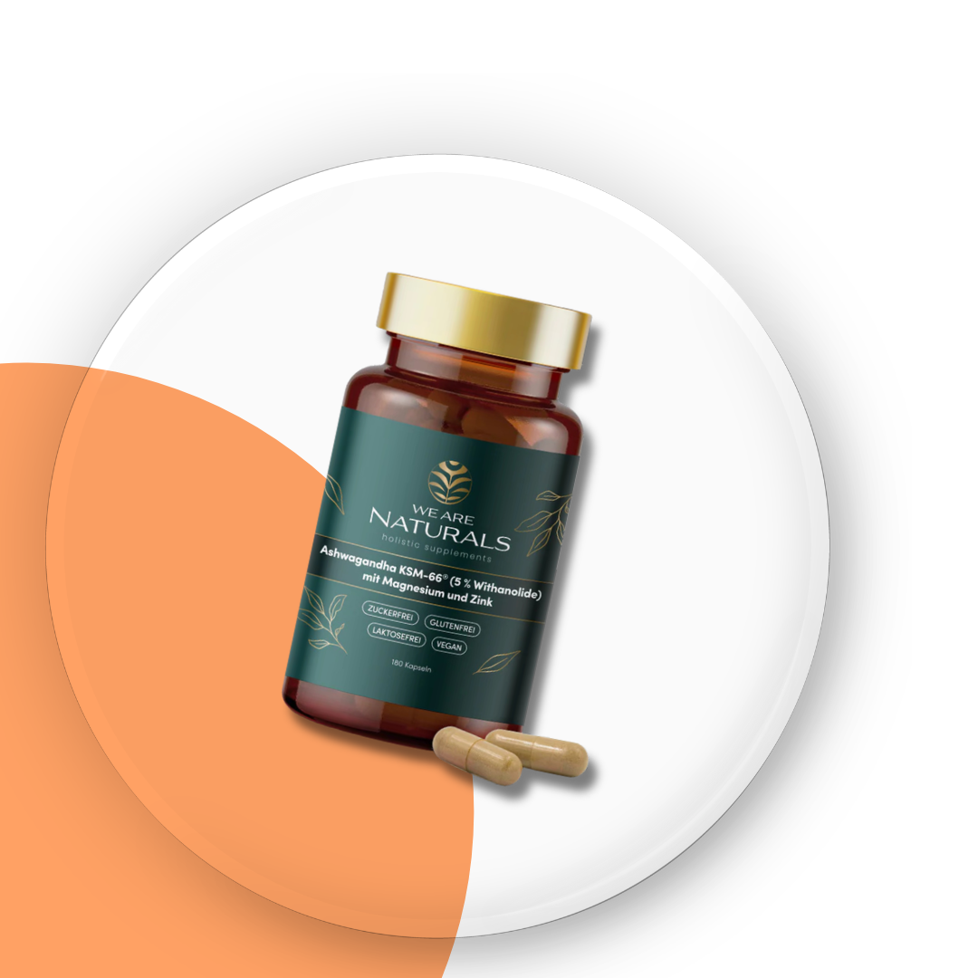 Ashwagandha KSM 66® mit Magnesium und Zink
