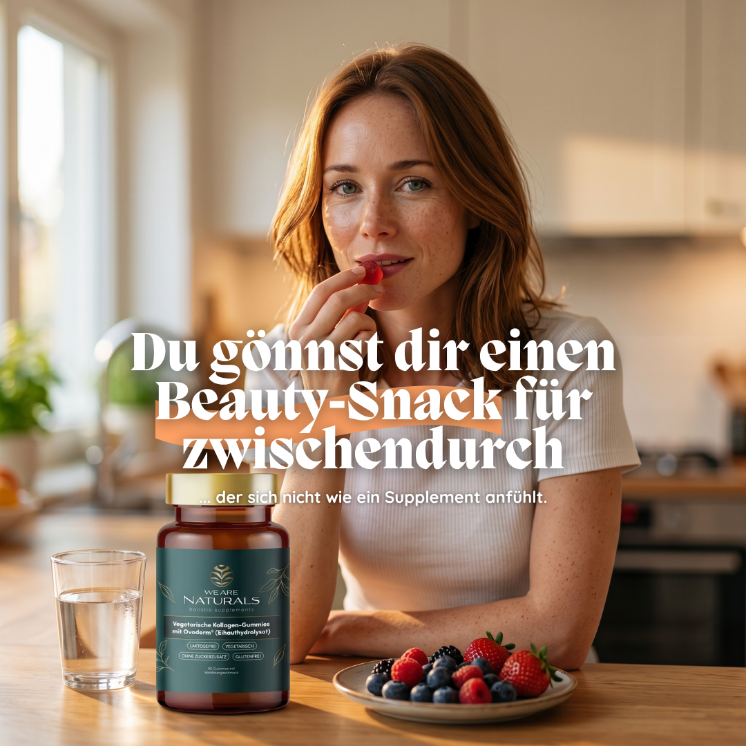 Vegetarische Kollagen-Gummies mit Ovoderm® (Eihauthydrolysat)