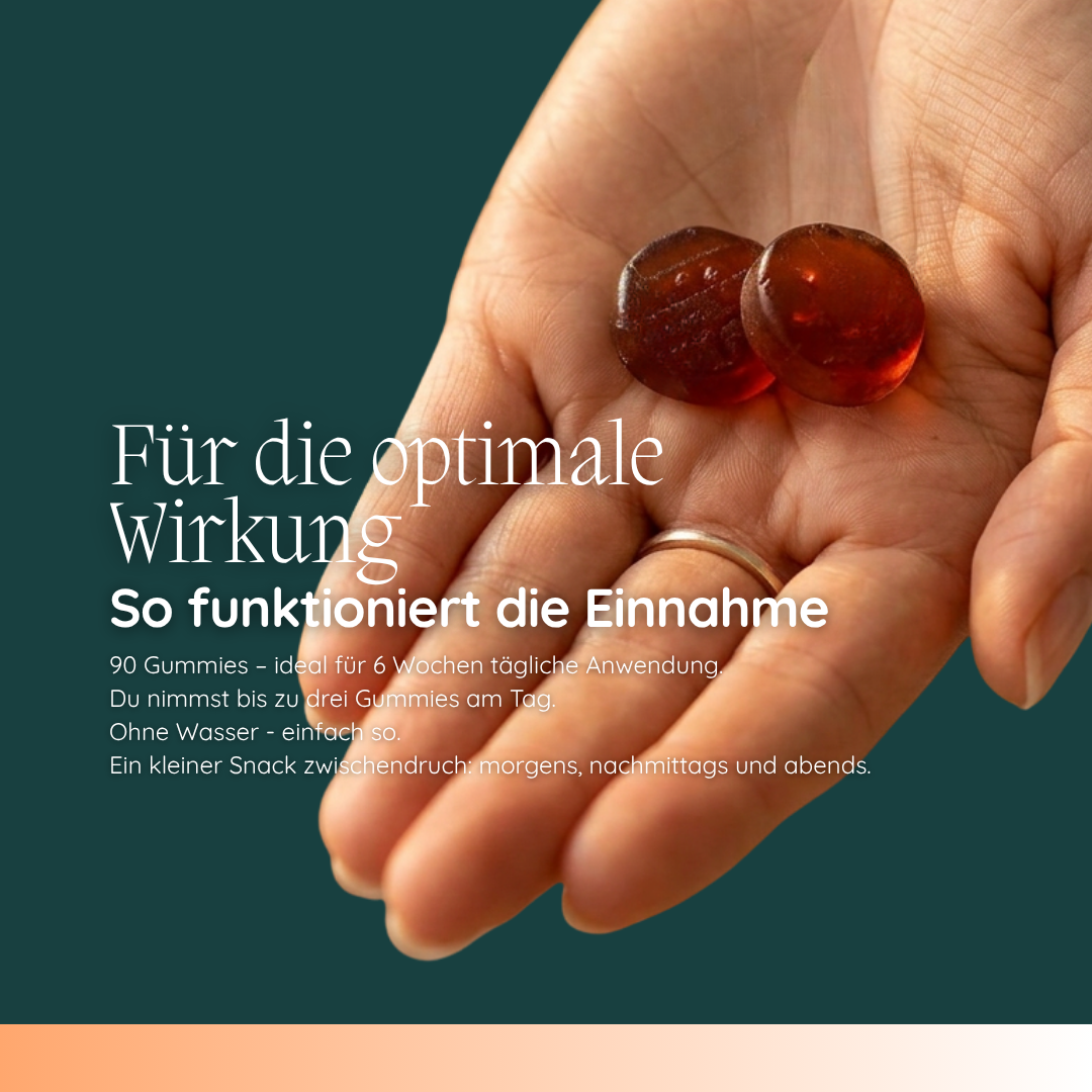 Vegetarische Kollagen-Gummies mit Ovoderm® (Eihauthydrolysat)