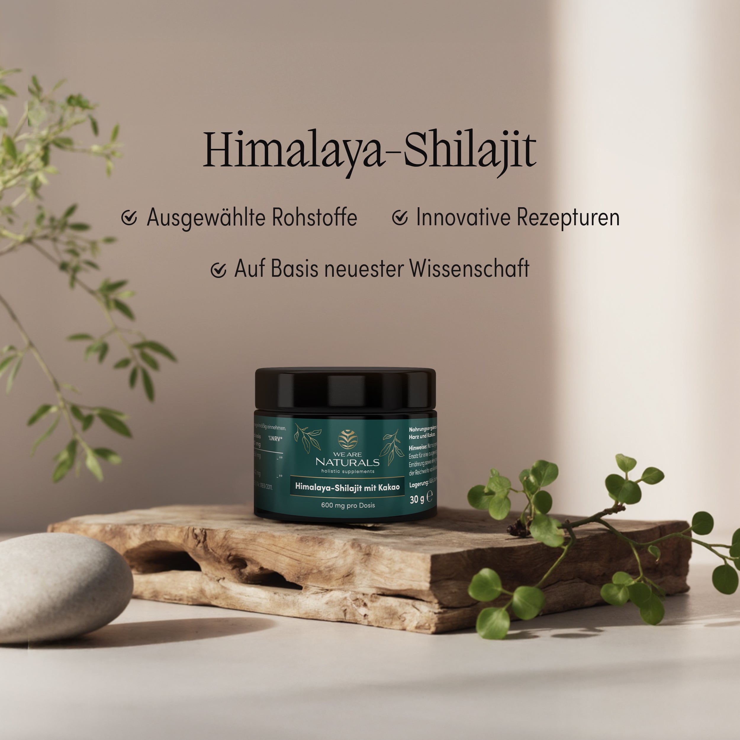 Shilajit Himalaya with Cocoa